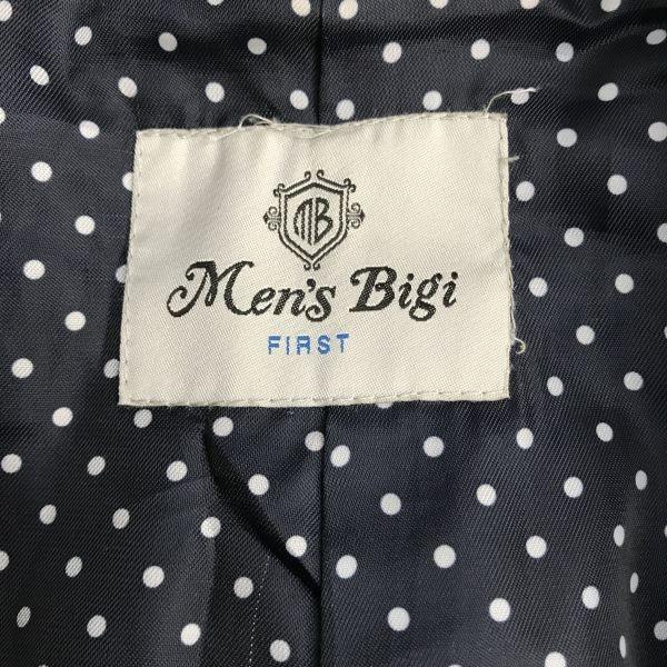 Men’s Bigi short pea coat men M olive wool outer jumper