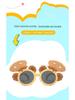 Children's Polarized Flip-Up Monkey Sunglasses with UV Protection