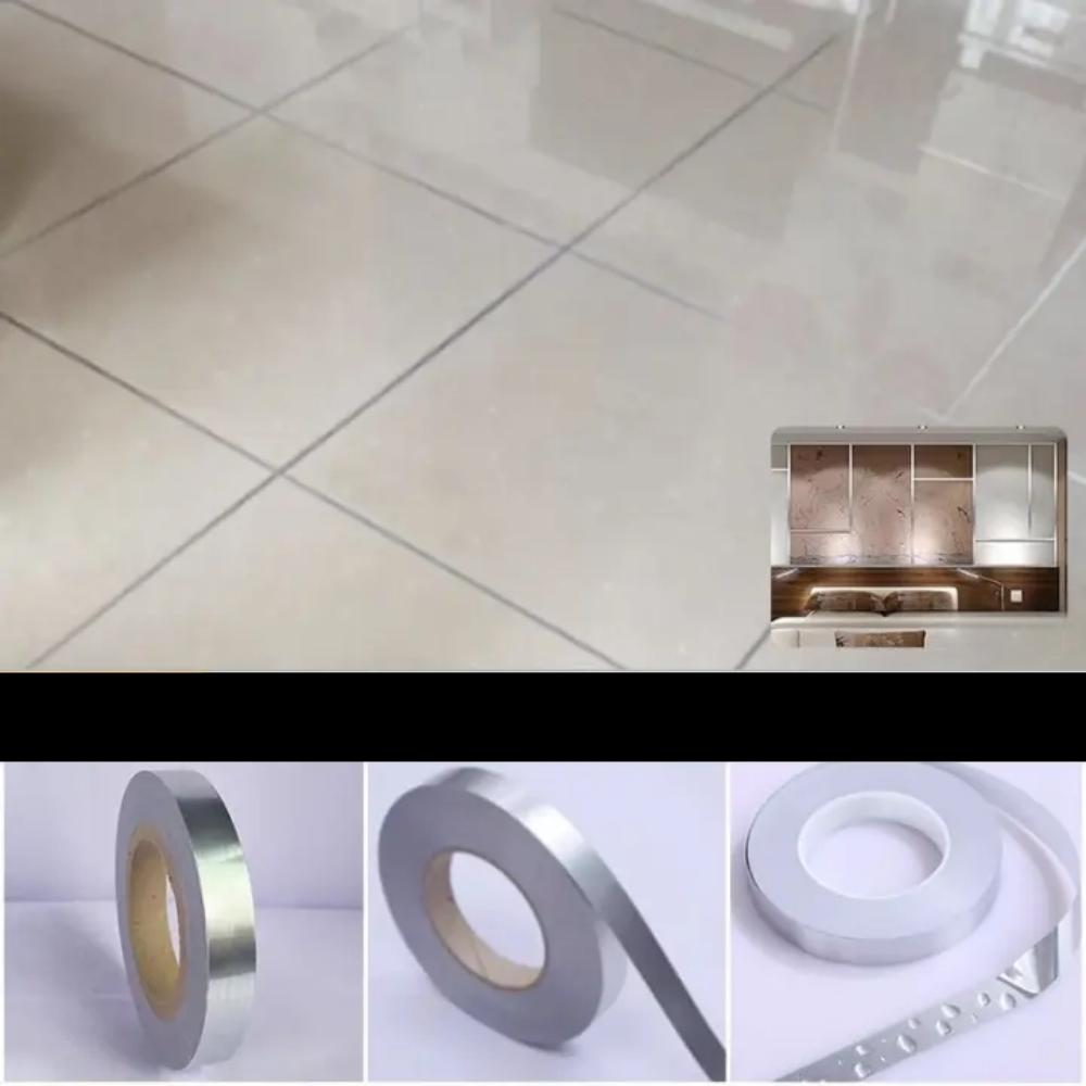 1roll 50mX0.5/1/2cm Home decoration self-adhesive ceramic tile gap tape floor wall joint sealing strip decorative wall sticker