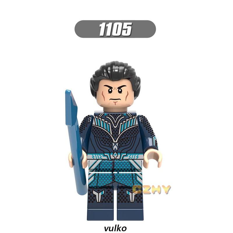 Aquaman Yapı Taşları Minifigürler Süper Kahramanlar Tuğlalar Oyuncak Setleri DC Comics Batman Ailesi X0237