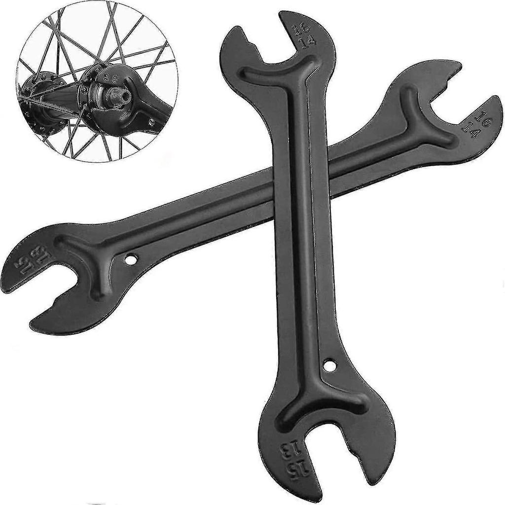 2pcs Bicycle Hub Wrench,13/14/15/16mm,for Repairing Bike Pedals And Wheel Hubs - PJ