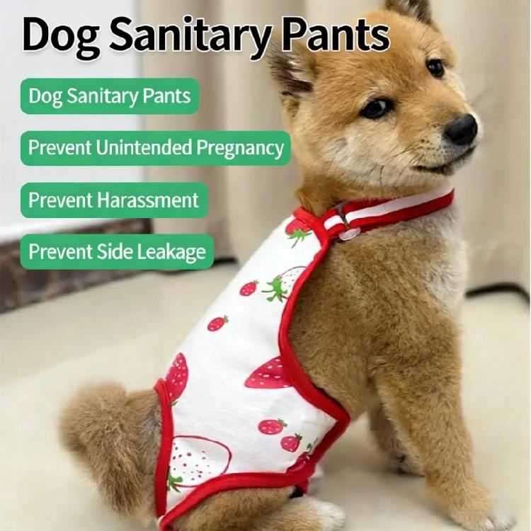 Cotton Dog Period Underwear For Female Pet Easy To Clean And Odor Control