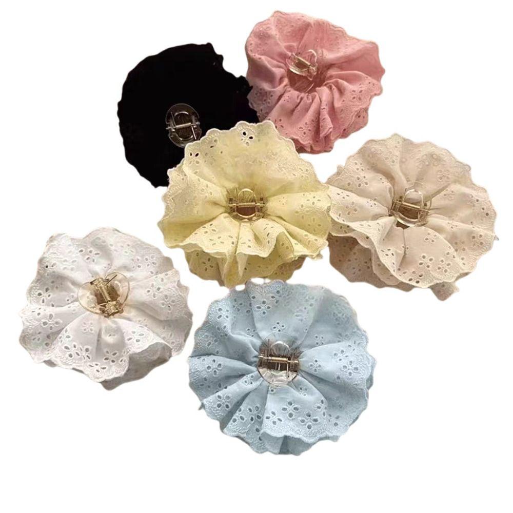 Plastic lace headband Clip Lace Shark Clamp Chic Hair Grasp  Girls