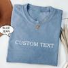 Funny Women Chic Custom Text Tshirt Personalized Shirt Personalized Gift Unisex Y2K Top Short Sleeve Cotton Shirt Streetwear