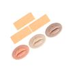 3D Microblading Practice Skin Soft Silicone Lips Eyebrow Eyeliner Tattoo Practice Skin for Novice