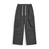 Herren Herbst 2024 Weitbeinige Plissee-Latzhose - Amerikanischer High Street Trend Freizeithose