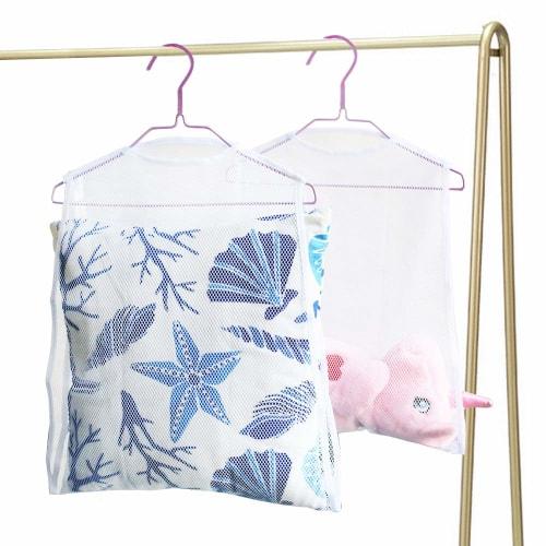 

Popluxy Pillow Drying Net, Pillow Drying Bag, Plush Toy Drying Net, Pillow Hanger, Hanging Type, Perfect for the Rainy Season, Set of 2