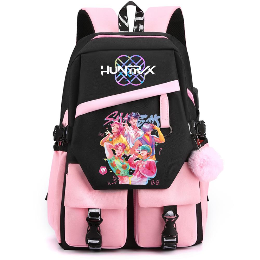 

Anime K-pop Demon Hunters Printed Large Capacity Backpack for Teenger Student Girl Boy Back To School Bookbag Kid Gift Women Waterproof Travel Bag