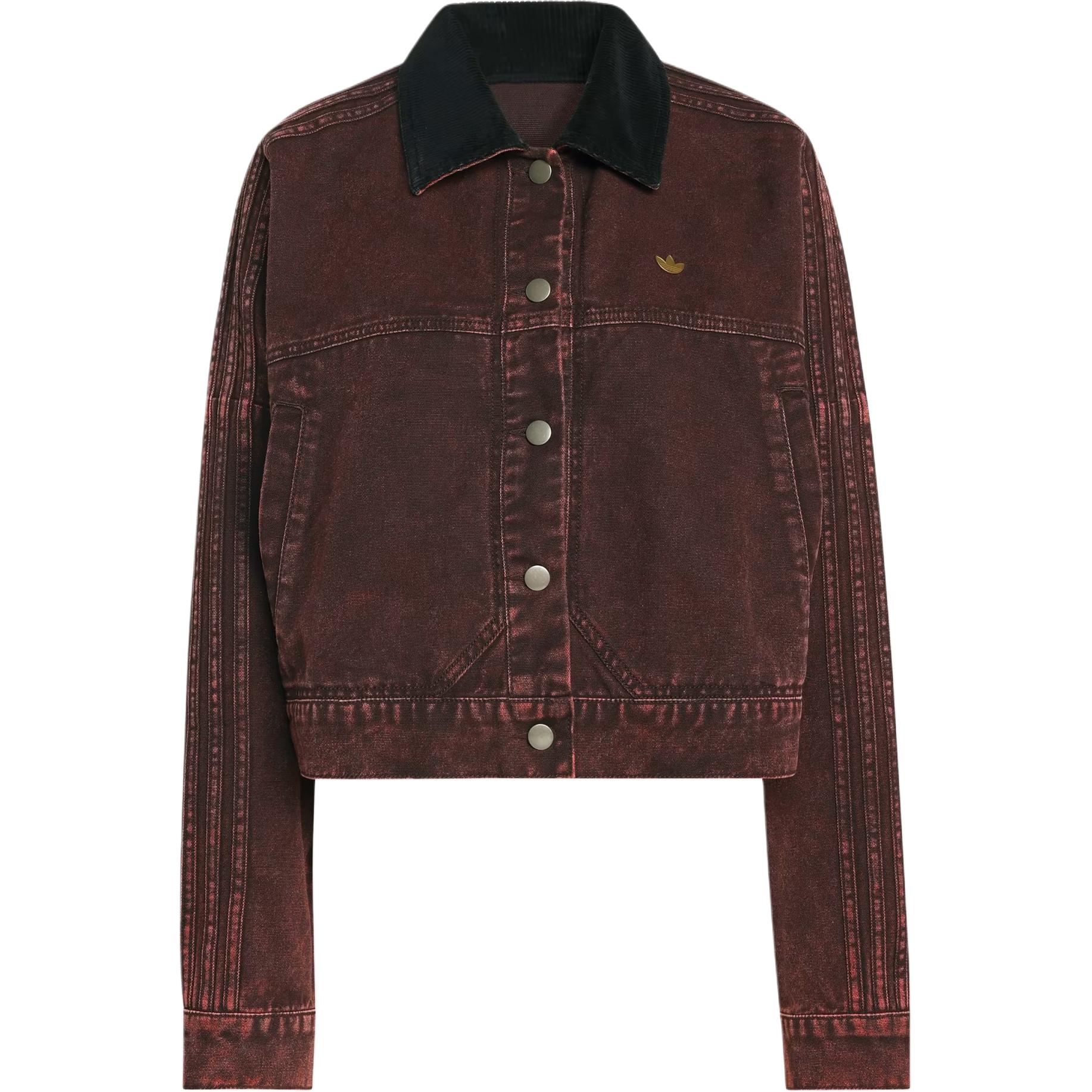 Adidas Originals Tracktop Cotton Loose Fit Sports Long Sleeve Jacket Women Jacket KC8889 S