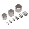 Stainless Steel Pipe Fittings Single Headed Male Antiloosing 1/8"1/4"1/2"3/8" 3/4" 1" 2 BSP Threaded Fittings High Pressure