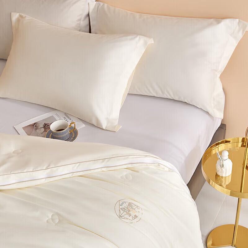 Youmeng Jiaju Dicke Bettdecke mit Mischung aus Seide & Sojafaser