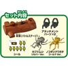 Takara Tomy Ania Insect Battle Stage Toy for Ages 3 and Up with Animals and Dinosaurs