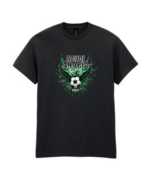 Saudi Arabia World Cup 2026 T-Shirt Football Mens Womens Unisex Gildan