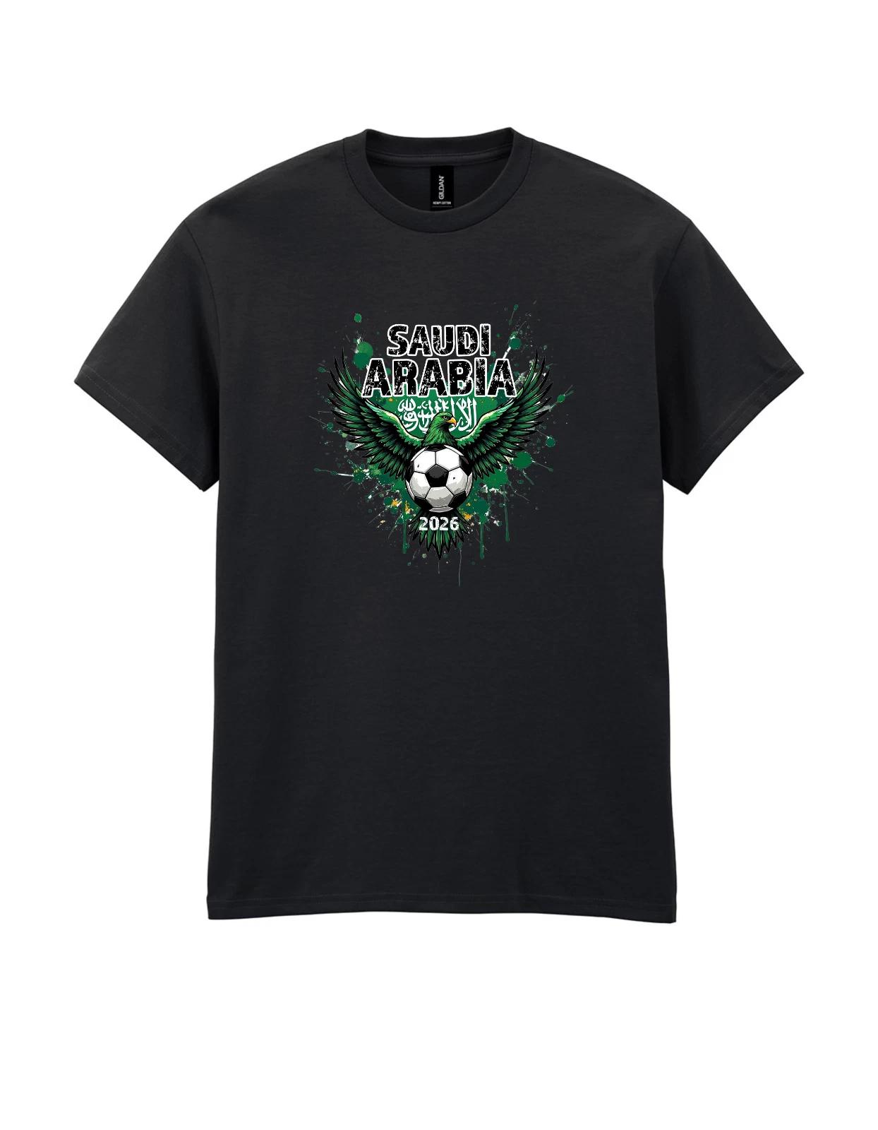 Saudi Arabia World Cup 2026 T-Shirt football mens womens unisex gildan L