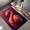 Tropical Flamingo Art Carpet Suitable As a Non-slip Mat for the Living Room or Bedroom Sofa