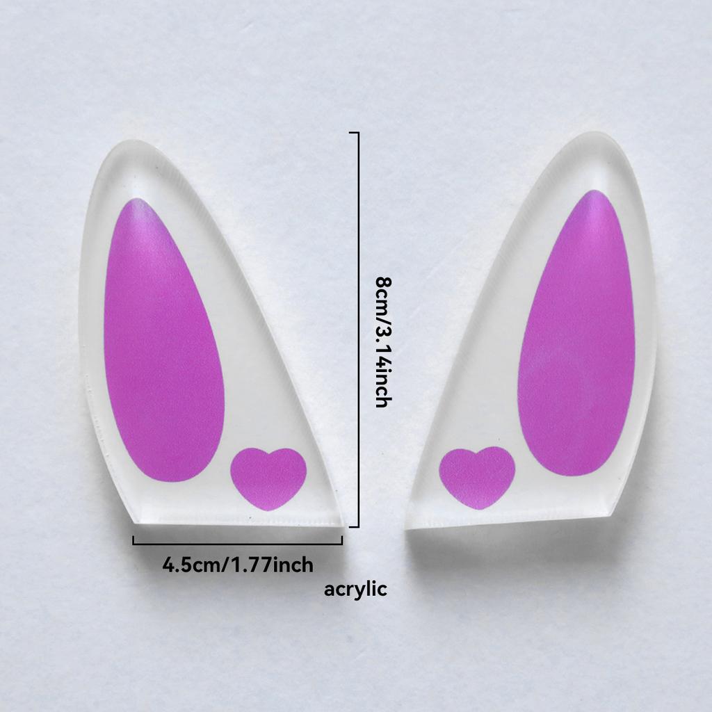 Kawaii Bow Monitor Decor Pink Acrylic Bowknot PC Accessories Cute Desktop Decoration for Gaming Setup,Screen,Home Office & Gift