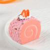 Squeeze Toy Slow Rebound PU Fidget Soft Elastic Decompression Toy Realistic Cake Roll Shape Stress Relief Photography Prop