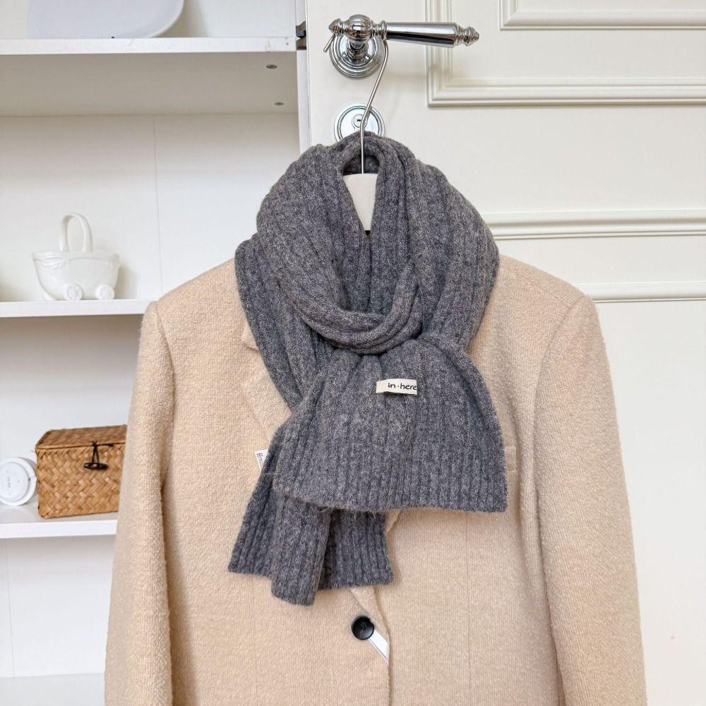 165x23CM Thick Wool Blend Scarf Long Length Fall Winter Scarf Winter Season