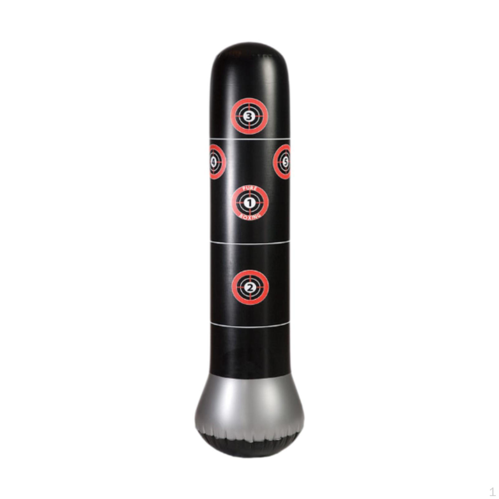 Inflatable Punching Bag for Kids Boxing Height 1.6 M Training Gym Sand Freestanding