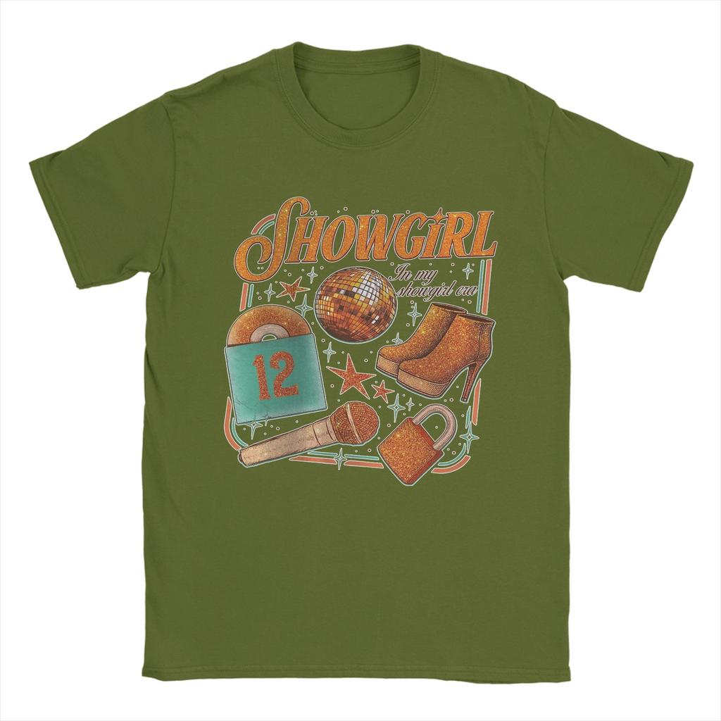 Men Women TS Showgirl - In My Showgirl Era The Life Of A Showgirl T Shirt 100% Cotton Clothing Tee Shirt 4XL 5XL T-Shirt