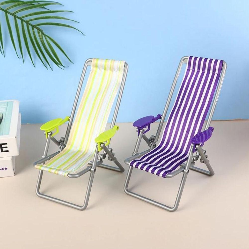 4 Colors 1/6 Dollhouse Chair Mini Dolls House Furniture Decoration Outdoor Dollhouse