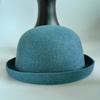 100% wol bolhoed Tophoed dames heren effen derby hoed Kerkhoed Herfst winter koepel Britse klassieker vintage vilten tophoed