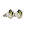 Women Dainty Luxury Simulated Food Pistachio Pendant Clavicle Chain Necklace