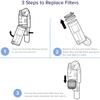 Vacuum Cleaner Replacement Parts Accessories Filter For LVAC-200 4 Pre-Motor Filters 2 Post-Motor Filters Vacuum Filters
