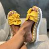 Women Cute Bowknot Sandals Casual Slip On Sandals Ladies Daily Platform Sandals Party