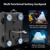 Super Bright Headlight 18650 Batteries Power Bank Mechanic Headlamp Sensor USB Rechargeable Head Torch Waterproof Camping Hiking