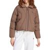 Adidas Polo Neck Warm Comfortable Down Jacket Women Jackets Camel JG5932