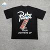 2026 Summer Graphics Logo Print Patta T Shirts Tee High Quality Cotton Black White Loose Top Casual Couple TShirt For Unisex Unisex