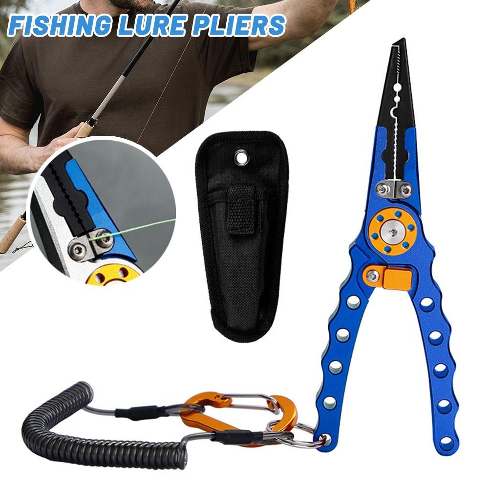Remover Line Cutting and Split Ring Fishing Tools Aluminum Alloy Fishing Pliers Saltwater Fishing Multitool Hook