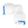 PE Pipe Connector Joint for Water Purifier Pipe Fitting (4040 G1/4 Elbow Extension Joint 5Pcs)