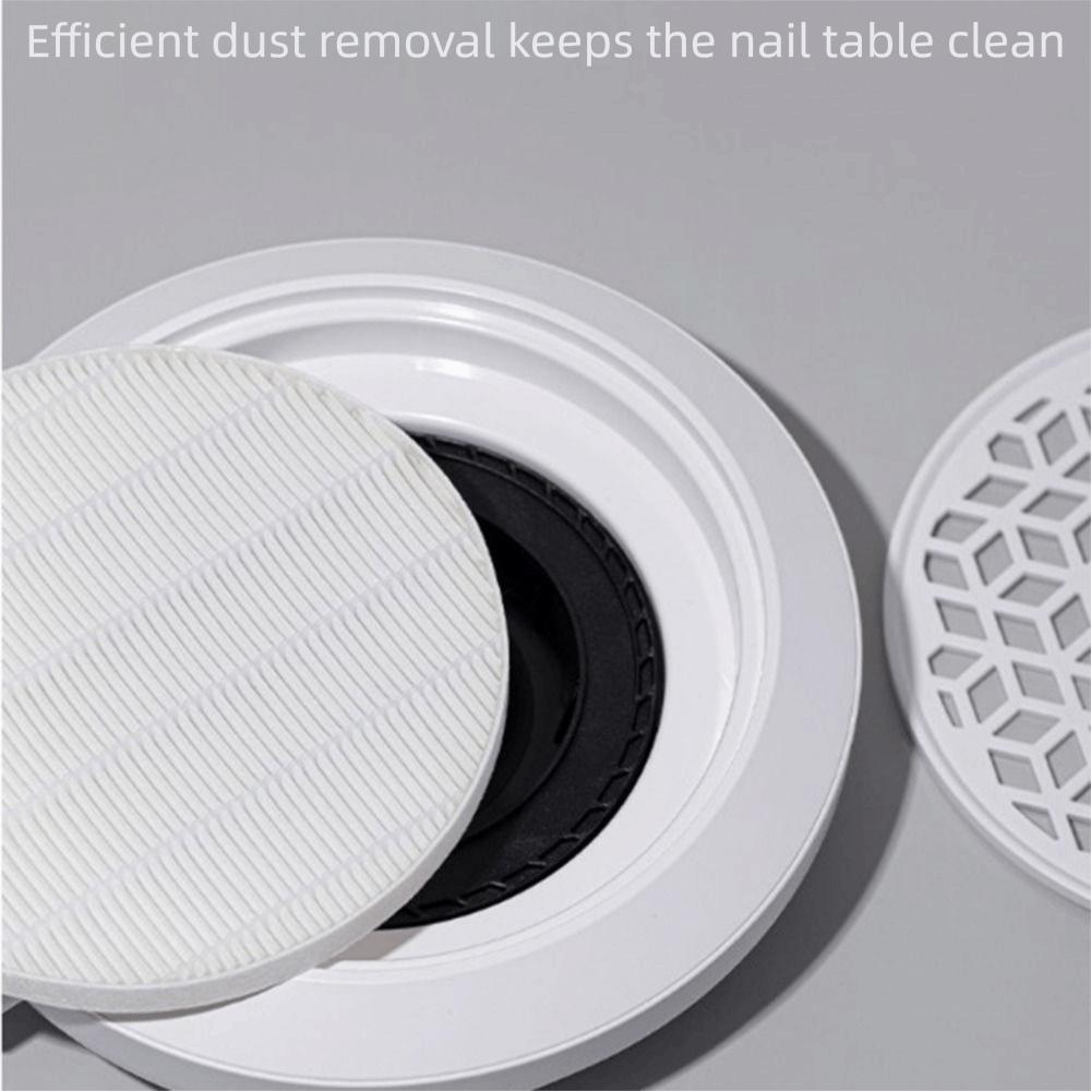 Replacement Nail Vacuum Cleaner Filter Multi-size Nail Dust Collector Filter Paper Nail Salon