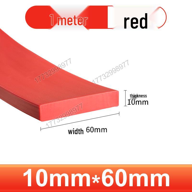 High-Temperature Resistant Transparent Silicone Rubber Sealing Strip