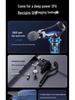 Smart Multi-functional Handheld Massager with Angled Head and Long Handle for Muscle Relaxation