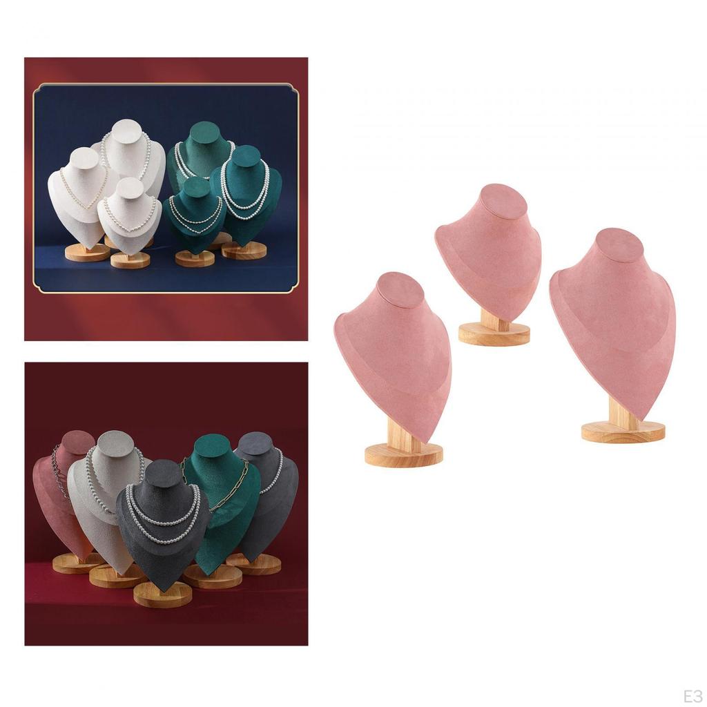 Jewelry Display Mannequin Bust Chain Stand Pendant Holder for Organizing