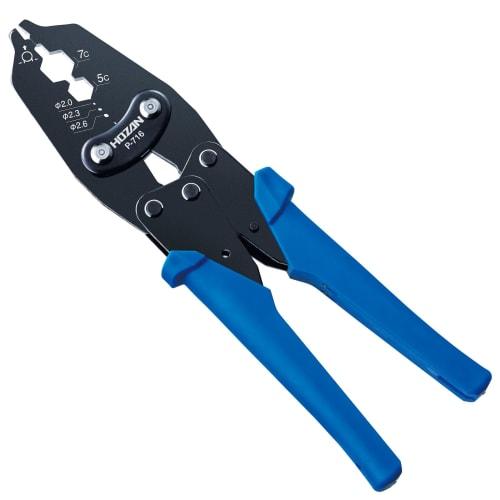 HOZAN Crimping Tool (for F-Type Connectors) Crimping Pliers, F-Type Connector, Antenna, P-716