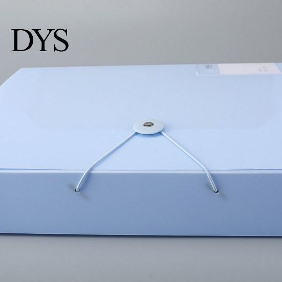 File Folder Organ Box Large Capacity Multi-functional Waterproof PVC Document A4 Insert Type Organizer Office Supplies