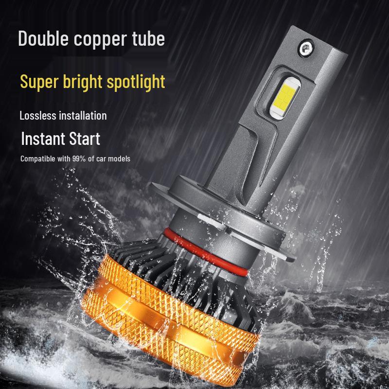 Universal Car LED Headlight Bulbs, 12V/24V, Super Bright H4 High/Low Beam, H7/H11
