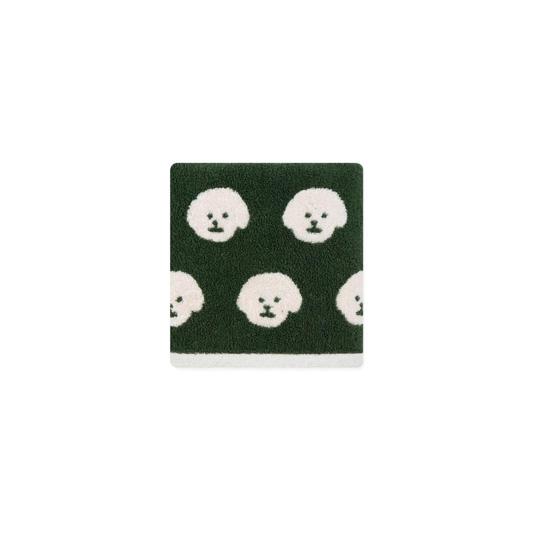 maison de cotton Greeny bichon towel 1PCS