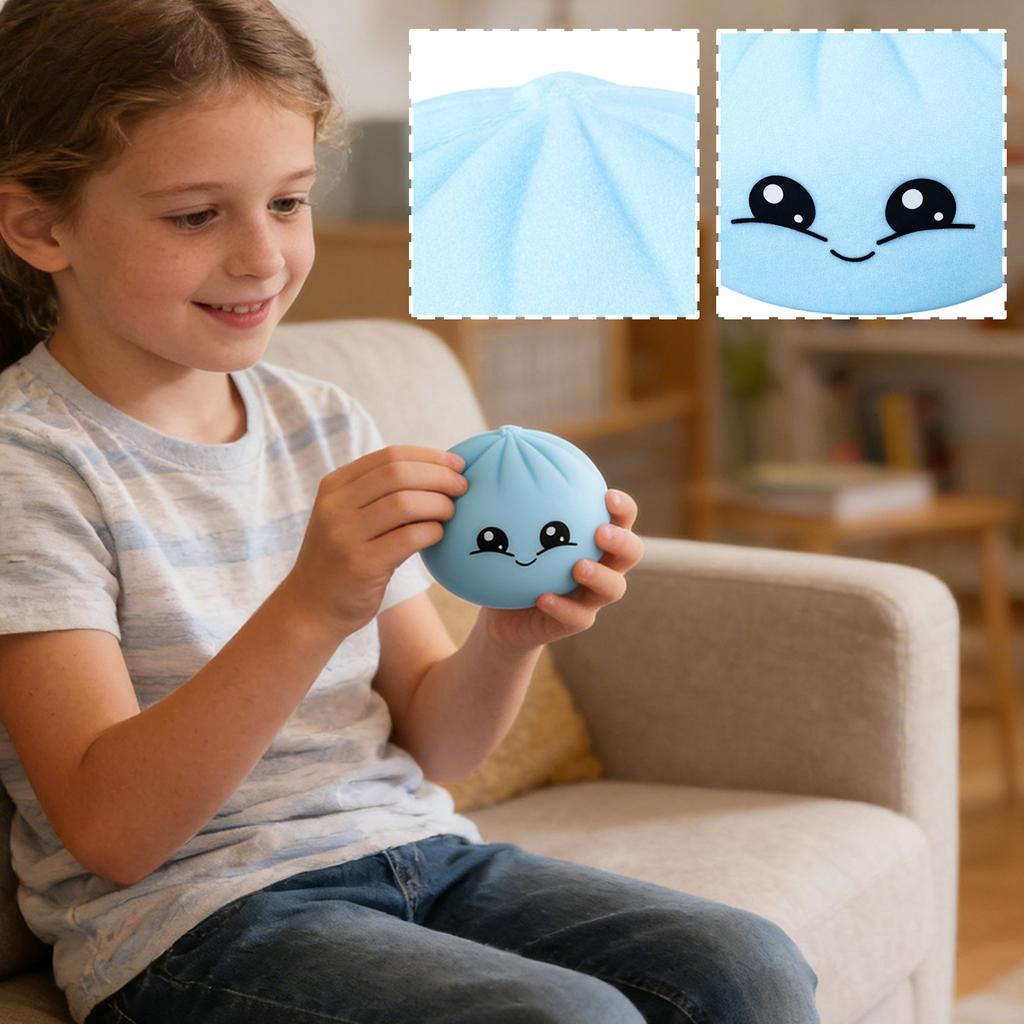 Hračka v podobě housky, Realistický tvar housky Roztomilá Pro úlevu od stresu Pružná Přenosná Uklidňující Hračka