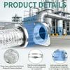 Easy Install Tool Dryer Vents Connection System For Simple setups And Leak Prevention
