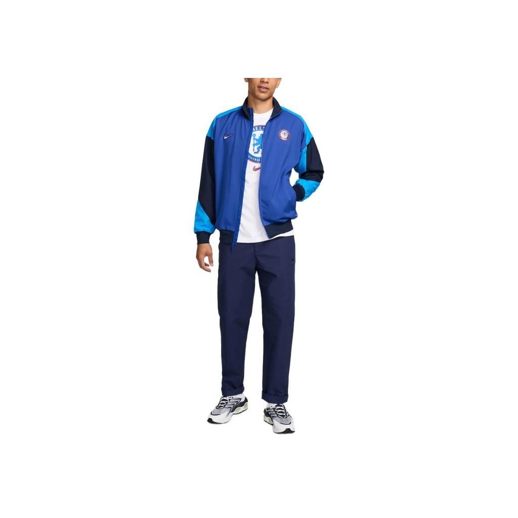 New Nike Chelsea Fc Strike Men's Nike Dri FIT Soccer Anthem Jacket HF1827-495