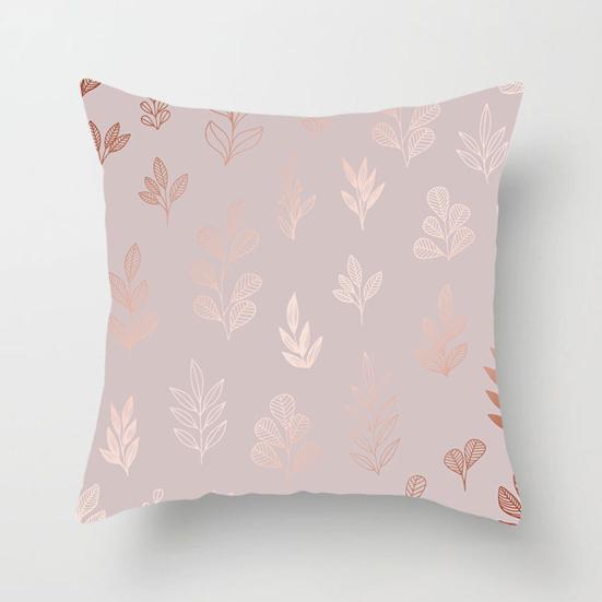 Stylish Pillow Case Replacement Comfortable 45x45cm Abstract Geometric Throw Cushion Cover for Sofa