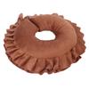 U Shaped Neck Support Cushion Soft Table Bed Face Pillow for Beauty Salon SPA MassageCoffee
