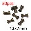 15-30pcs Spring Funnel Shape Spacer Beads Caps DIY Beading Supplies Cone Spring Coil End Caps For Jewelry Makings Accessories