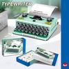 Retro Mini Mechanical Printer, Building Blocks Toy, Diy Assembly Printer Model, Children'S Educational Gift Decoration Ornaments