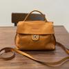 Designer Brand 2026 Autumn/Winter Handmade Original First Layer Cowhide Women's Single Shoulder Crossbody Bag Leather Messenger Bag